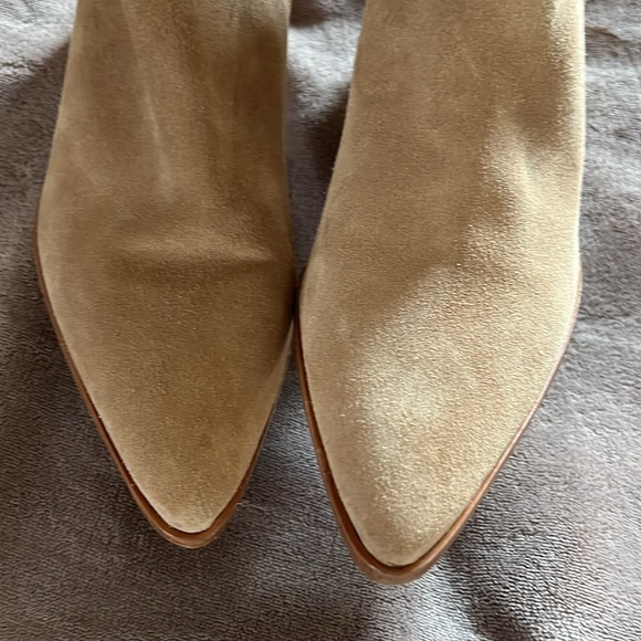 Steve Madden Suede Slouch Boot Tan 10 - Picture 4 of 5